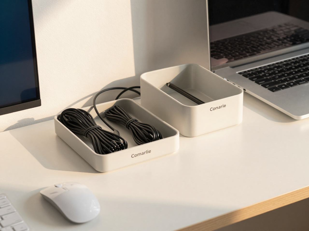 Beautytendon organized workspace supporting flow habits
